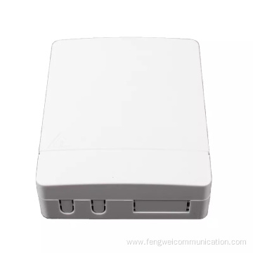 2-port FTTH indoor wall-mounted desktop box